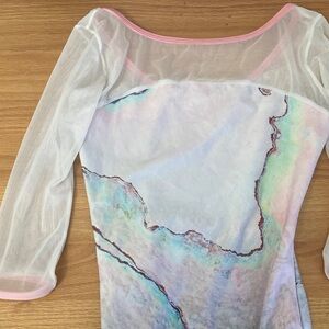 Cloud and Victory Long Sleeve Leotard
